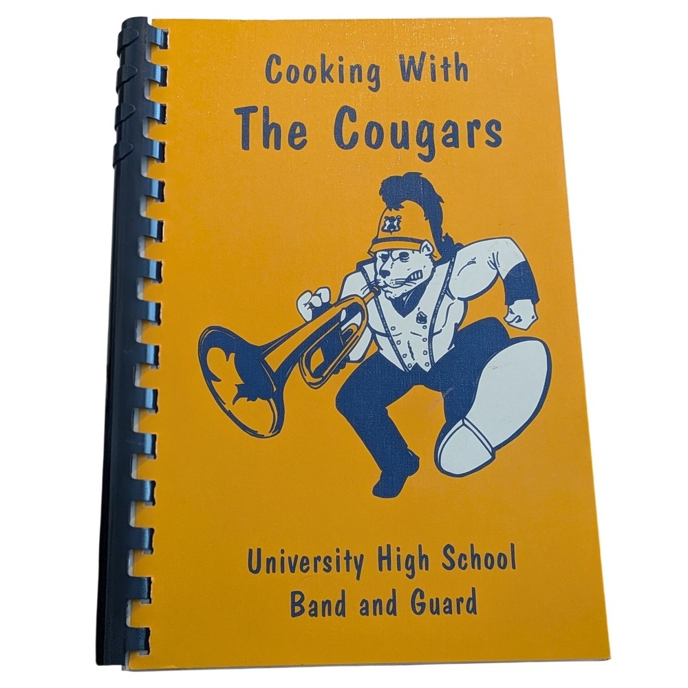 Orlando Florida Vintage 2001 University High School Community Recipes Orlando